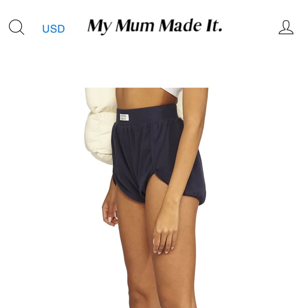 My Mum Made It Set in Navy or “Sodalite” T-shirt AND Shorts - Picture 4 of 4
